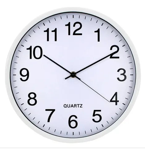 Reloj pared Cuarzo 10" Telesonic