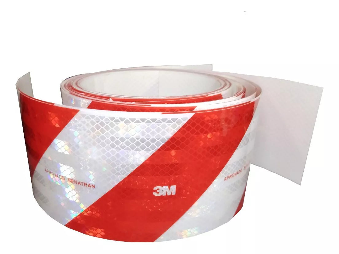 Cinta Reflectiva Paragolpe Reglamentaria 3m Usa -
