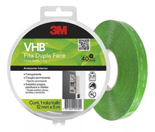 Cinta Doble Faz 3m Transparente 19 Mm X 5mts interior