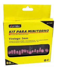 Kit Accesorios Mini Torno 80pcs
