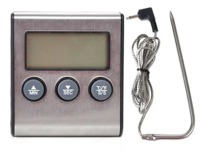 Termometro Digital Horno Con Sonda Timer