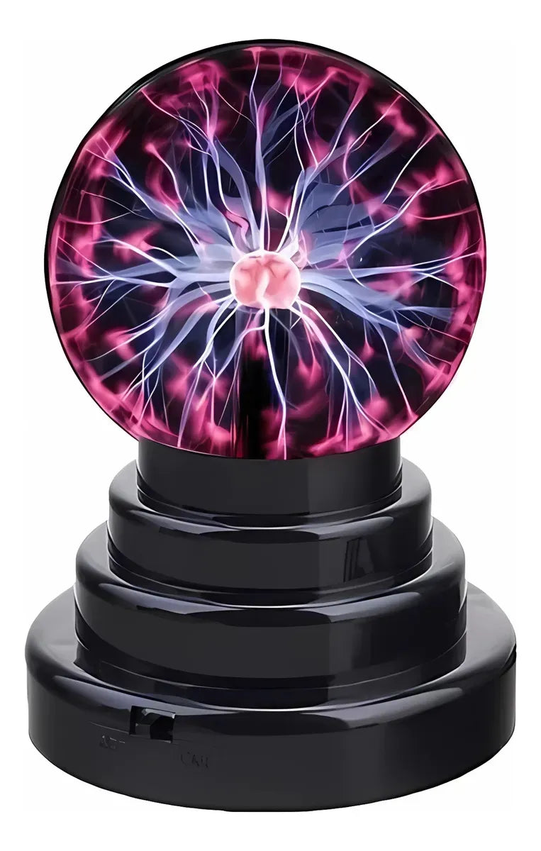 Lampara Bola Plasma Tesla Usb Y Pilas