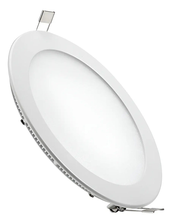 Plafon Led Embutir 24w Redondo Techo Yeso