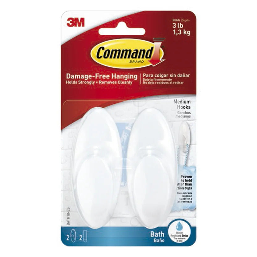 Gancho Mediano Para Baño 1.3kg 3m