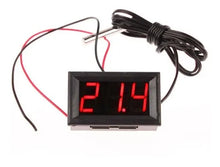 ( ESTE NO) Termómetro 12v Auto Digital Con Sonda