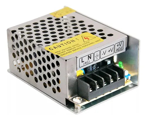 Fuente  Para Led Y Cámaras 220v A 12v - 25w - 2 Amp