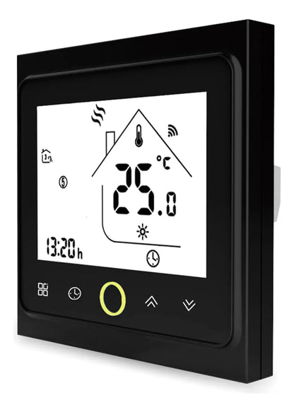 Gb Termostato Losa Radiante Wifi Negro