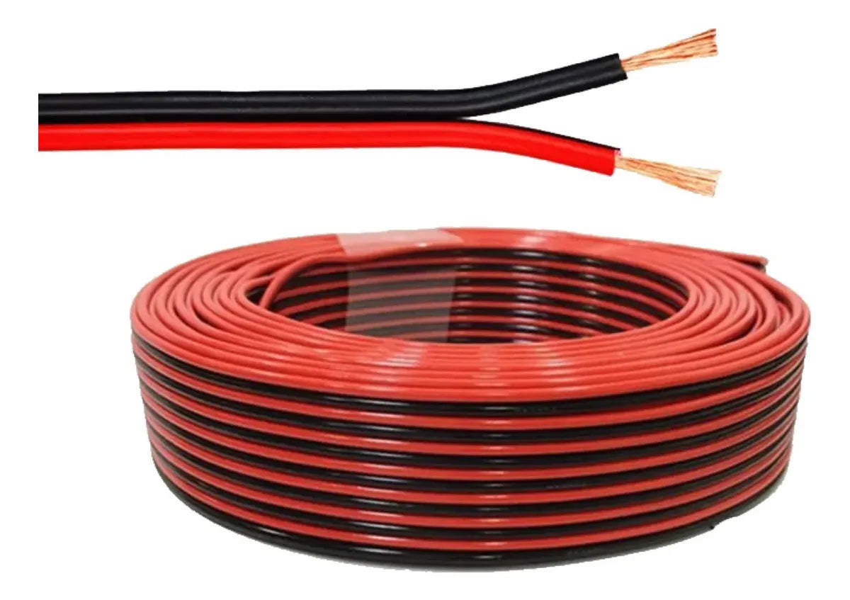 Cable Gemelo 2 X 2 Mm Bicolor X 100 Mts