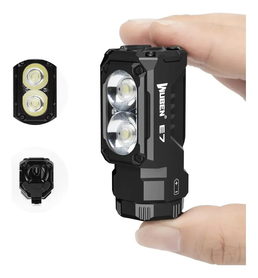 Luz Portátil Wuben E7 1800 Lúmenes