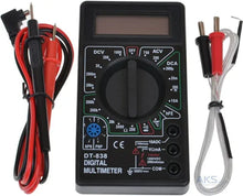 Tester Digital Display Grande C/medidor De Tempertura
