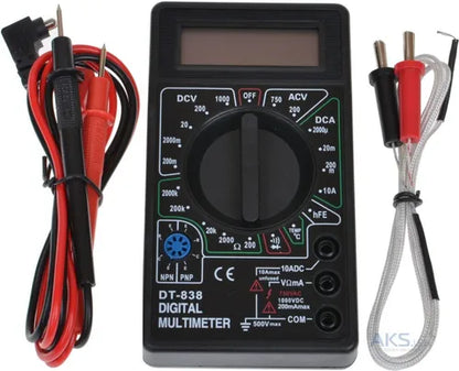 Tester Digital Display Grande C/medidor De Tempertura