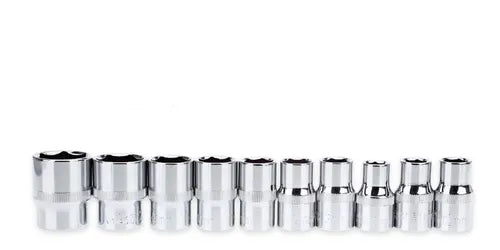 Juego De Dados 1/4 Hembra 10 Piezas
