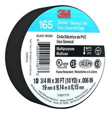 Cinta Aisladora 3m Temflex Negro 19mm X 18.3m