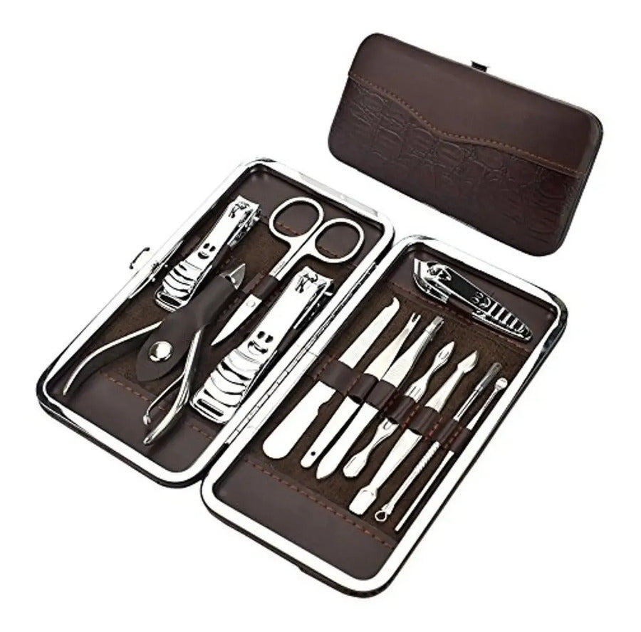 Set Manicura Completo 11 Piezas Con Estuche