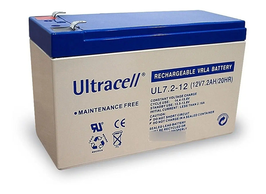 BATERIA 12V 7AH ULTRACELL