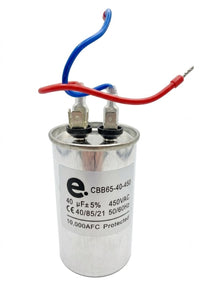 Capacitor Para Aire Acondicionado Metalico 40 Uf 450 V