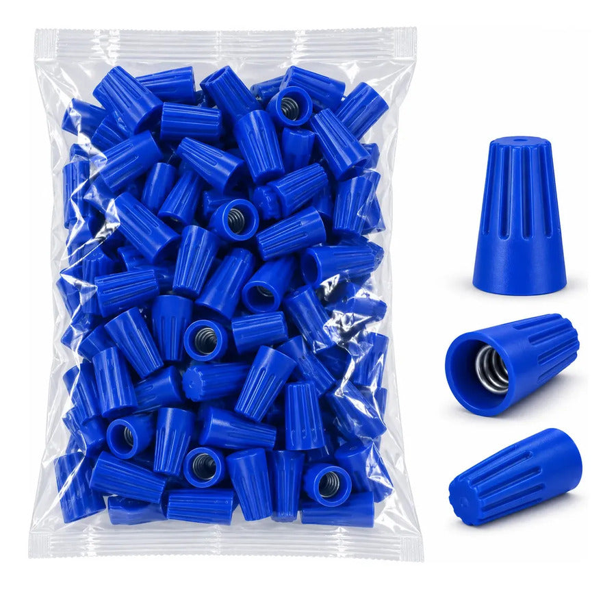 Conector De Giro Roscado 0,5 A 2,5 Mm2 Azul