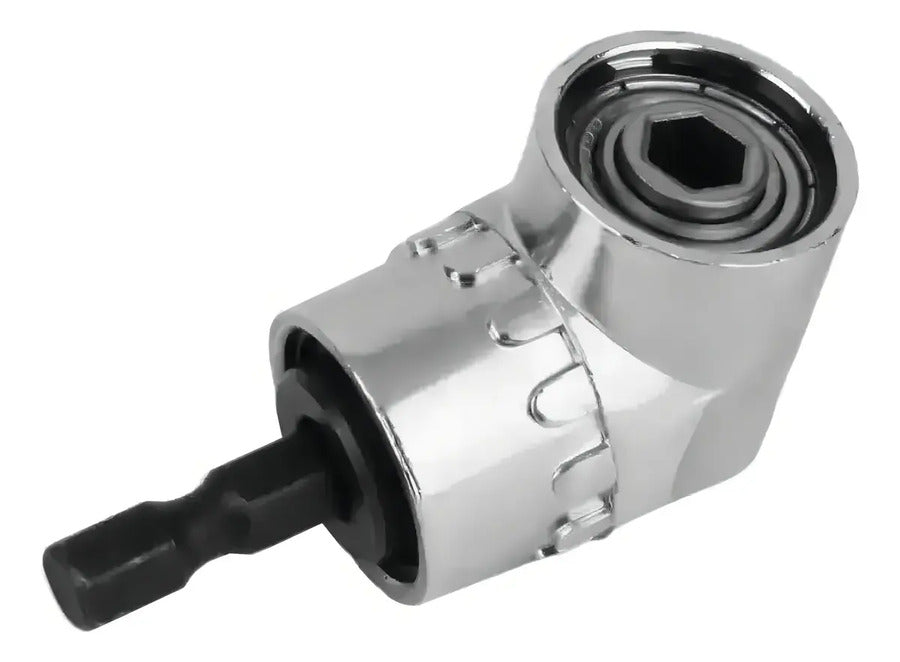Mandril Angular De 1/4 Para Taladros Y Destornilladores Char