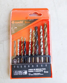 Mechas Taladro Metal/madera/concreto 16pcs