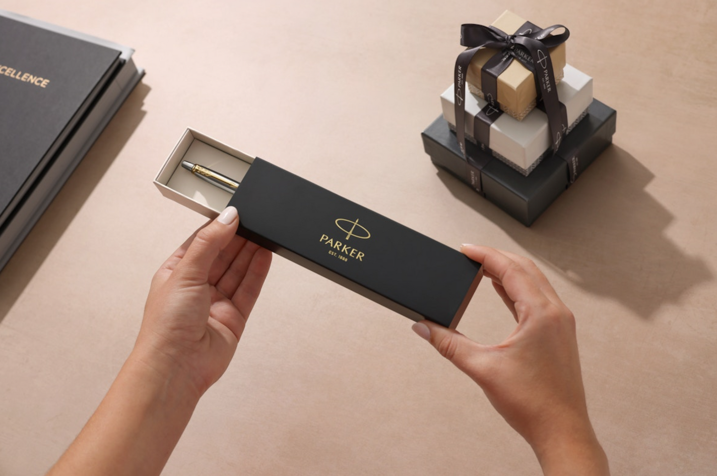 Lapicera Parker Jotter Boligrafo Acero Ct Grabado Gratis