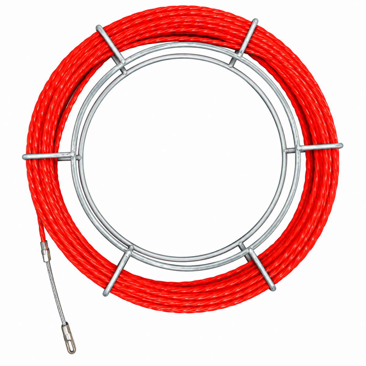 Cinta Enhebrar Helicoidal 15mt Carrete Metal -