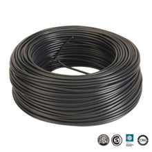CABLE UNIFILAR 1.00MM NEGRO X 100M