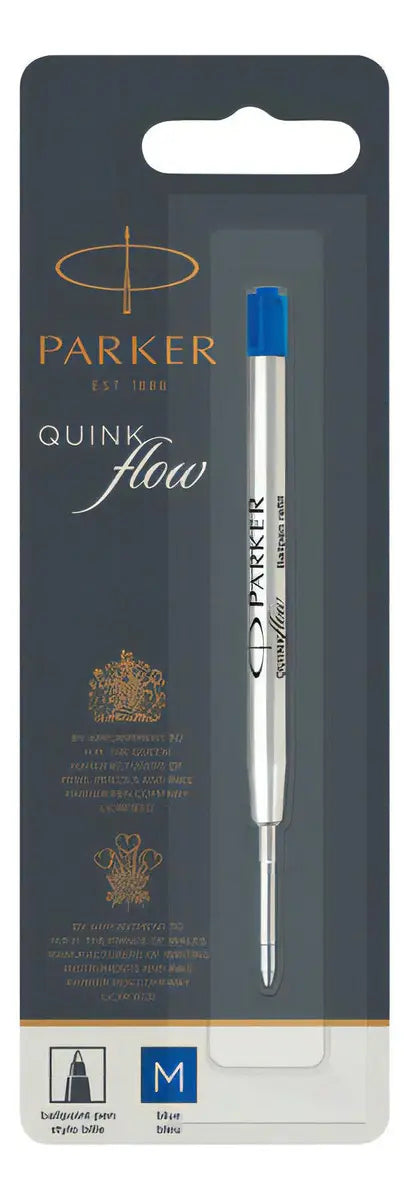 Repuesto De Bolígrafo Quinkflow Azul 1.0 Parker