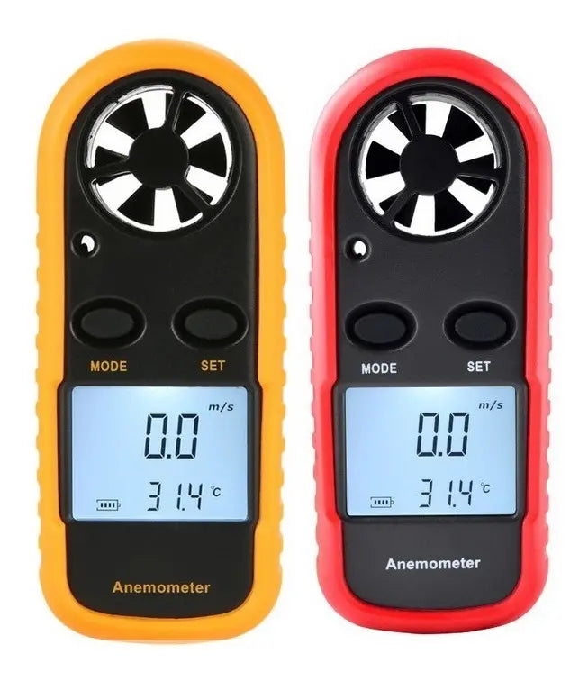 Anemometro Digital Con Termometro Digital
