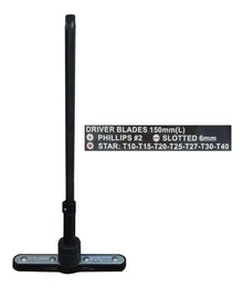 Juego Destornillador Criquet Torx Phillips Plano T