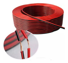 Rollo Cable Gemelo Parlante Bicolor 1 Mm 100 mts