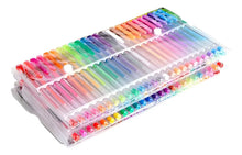 Set 100 Lapiceras Gel Colores Surtidos Estuche - Electroimporta