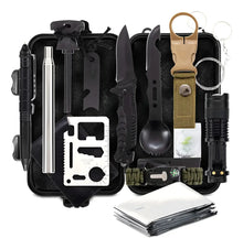 Kit Completo De Supervivencia Tactico Estuche