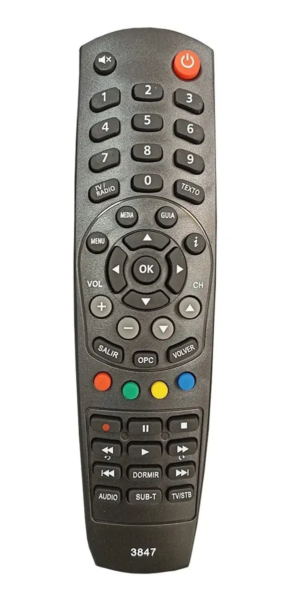 Control Remoto Canalera Tv Cable Tcc Hd N42