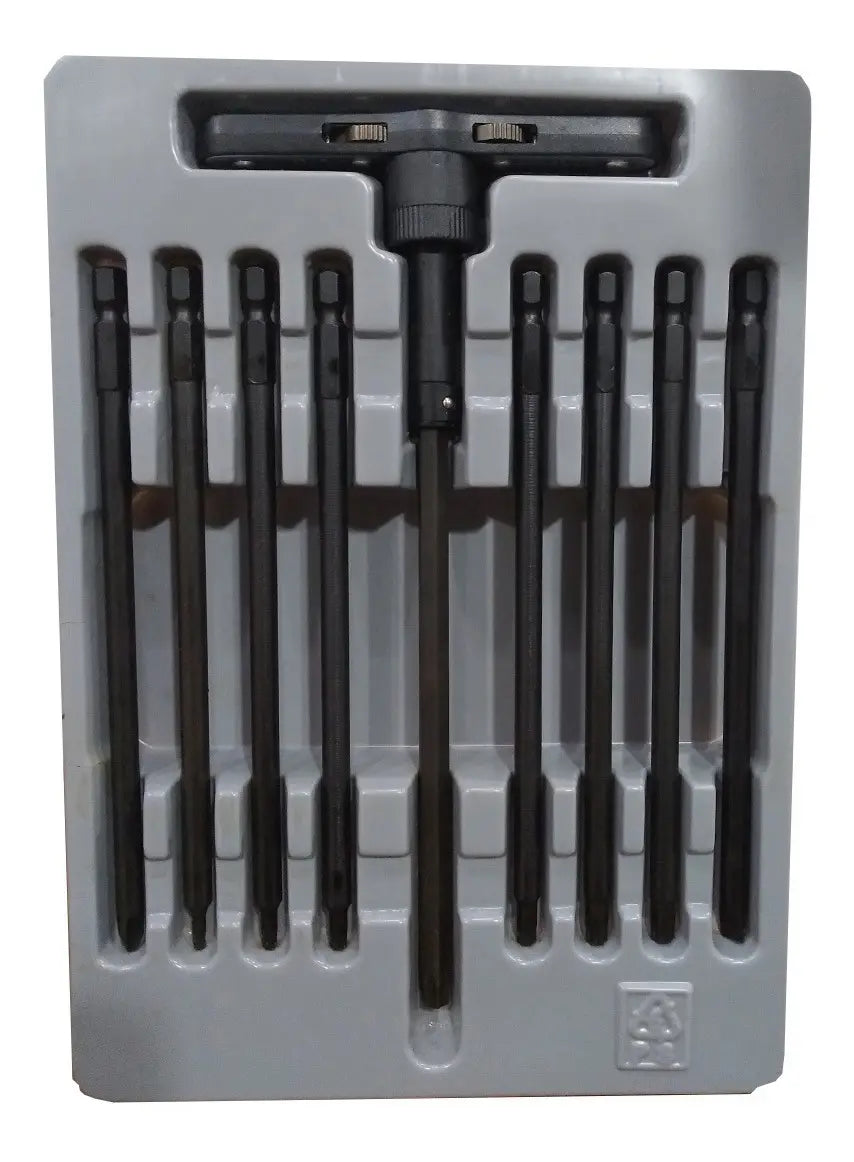 Juego Destornillador Criquet Torx Phillips Plano T - Electroimporta