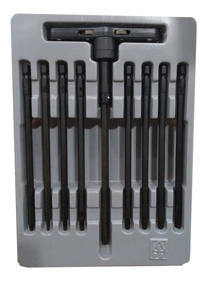 Juego Destornillador Criquet Torx Phillips Plano T - Electroimporta