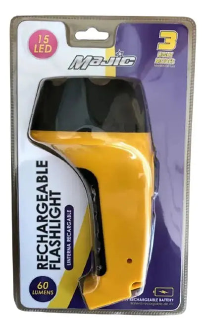 Linterna LED Recargable Media - vista 3 - Electroimporta
