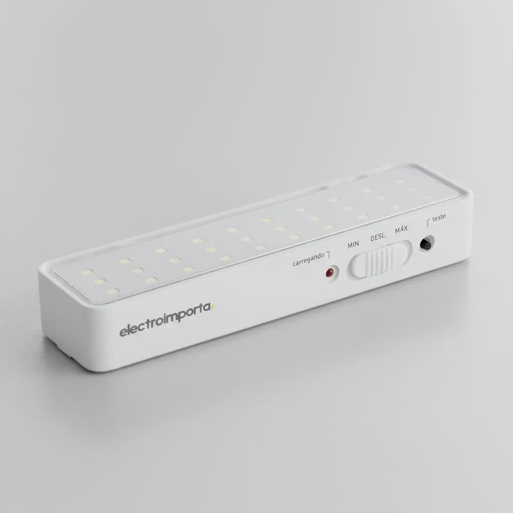 Luz de Emergencia Homologada 30 LED 3W Smd - Electroimporta