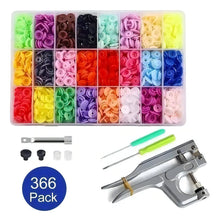 Kit Broches Plásticos Ropa 360 Pcs 12mm + Pinza