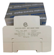 Medidor Wifi Consumo Eléctrico Timer Riel Din