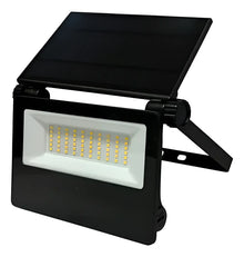 Foco Proyector Panel Solar 50w Fotocelula