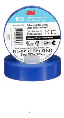 Cinta Aisladora 3M Temflex Azul 19mm X 18.3M - Electroimporta