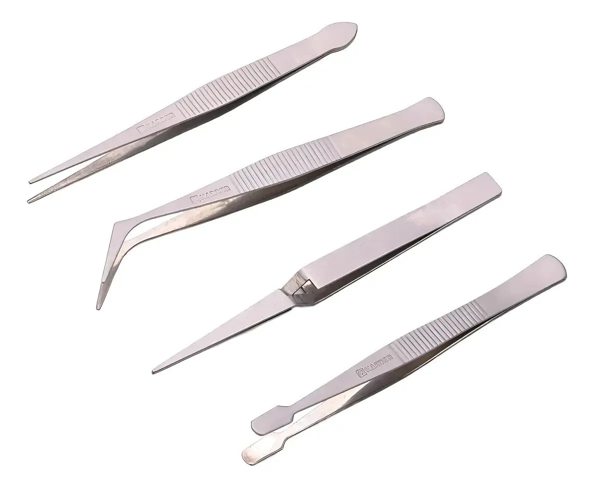Pinzas Bruselas 4 Pcs Para Electronica Smd