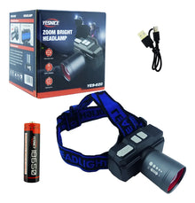 Linterna Minero Recargable- aluminio