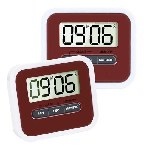 Timer Reloj Lcd Digital De Cocina