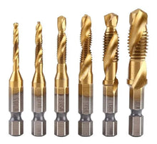 Set Mechas Machos Métricos Combinado Taladro