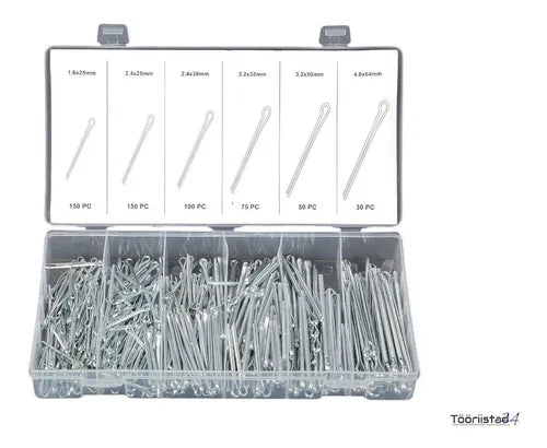 Kit Surtido De Chavetas Rectas 555pcs
