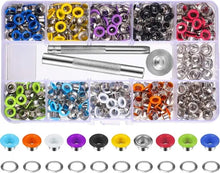 Ojalillos Y Sacabocados Color Set 400 Pcs