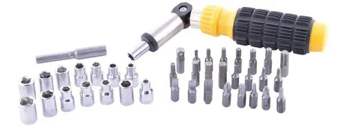 Destornillador Crique Articulado Accesorios