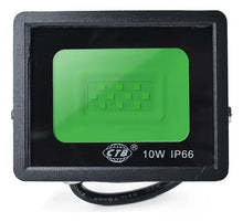 Reflector 10w C/valvula Luz Verde Ip65