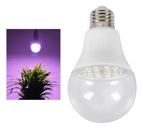Lampara Led Crecimiento Plantas 9w E27
